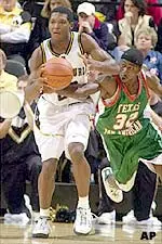 Rickey Paulding has been adjusting to college basketball.