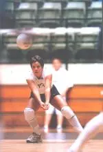 Senior Katie Sowers is second on the sqad in total digs (228) and digs per game (2.85)