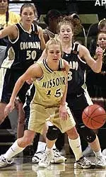 Kerensa Barr had 19 points, five assists and three steals in Missouri's exhibition win.
