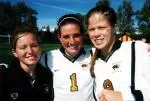 Seniors Steph Brennan, Dyana Russell and Mandy Waters round out their careers at MU.