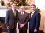 Quin Snyder, Bill Laurie and Mike Alden after Tuesday's gathering