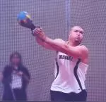 Sophomore Christian Cantwell will compete in the weight throw and the shot put at the 2001 NCAA Championships in Fayetteville, Ark., Mar. 9-10.