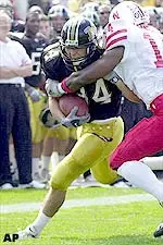 Kirk Farmer, who tore a knee ligament in the second game of the season went 15-for-39 for 128 yards.
