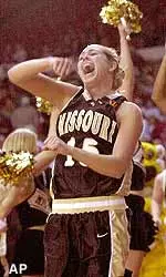 Missouri's Kerensa Barr leads the nation in free throw percentage.