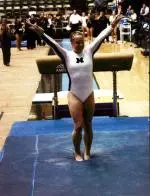 Alisha Robinson won the all-around setting a new freshman and Missouri record.