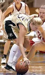 Kerensa Barr led the Tigers with 18 points in the 73-57 loss to Oklahoma State.