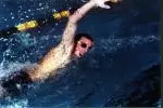 Dane Pedersen won the 500 freestyle at the Arizona State Invite meet.