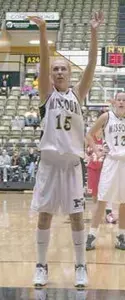 Senior Kerensa Barr hit the game-winning free throws with seven seconds left.