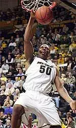 Arthur Johnson had 24 points and 12 rebounds for the Tigers, Saturday.