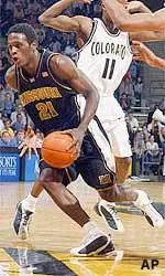 Kareem Rush, a Kansas City native, will be returning home to play in the Big 12 Conference Tournament.