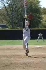 Freshman Erin Kalka pitched 8.0 innings allowing no runs and only five hits as she picked up two wins on Wednesday
