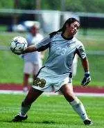 Goalkeeper Megan Duncan.