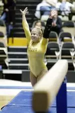 Lauren Schwartzman scored a 9.925 on the balance beam to tie the all-time record.