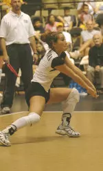 Sophomore Abbie Booth (Photo by Kyle Coburn/MU Media Relations)