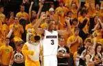 Missouri's Thomas Gardner celebrates.