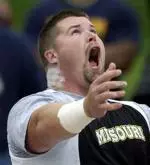 Christian Cantwell becomes only the second person in the world to throw for over 72 feet indoors in 15 years