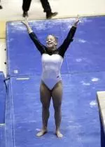 Lauren Schwartzman scored her second perfect 10 on beam.