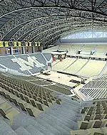 The new arena is to be completed in time for the 2004-05 season