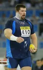 Christian Cantwell at the IAAF World Indoor Championship where he won gold (Getty Images)
