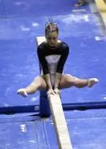 Kelley Andersen scored season high marks on bars and beam.