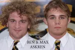 The Askren brothers combined for five pins in five matches Dec. 29