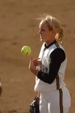 Sophomore Erica Peterson twirled her first collegite no-hitter against Southern Illinois.