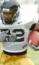 TB Tony Temple had two touchdowns on the day