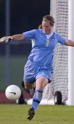 Sophomore Mallory Forst stopped a career-high nine shots against Texas