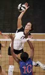 Senior Nicole Wilson scores career-high 23 kills