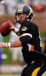 Chase Daniel throws a pass.