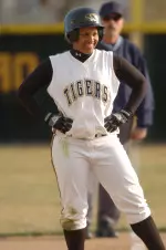 Micaela Minner is tied for first in the Missouri career home run record book.