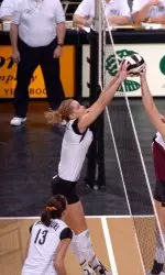 Senior Jessica Vander Kooi scores 20 kills, adding 19 digs
