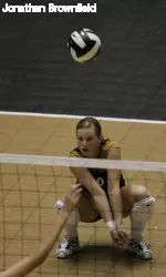 Tatum Ailes had 18 digs in the sweep over Idaho