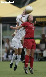 Senior Elyse Nikonchuk assisted on the Tigers' lone goal