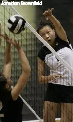Freshman Lei Wang