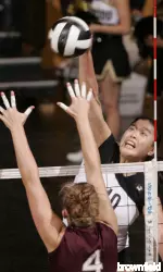 Senior Na Yang led Mizzou with 19 kills