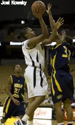 Sophomore Jessra Johnson had 16 points for the Tigers