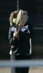 Katelyn McKenzie earned a victory at No. 6 singles and No. 2 doubles for the Tigers Saturday