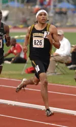 Marcus Mayes qualified for Sacramento in the 800 meters.