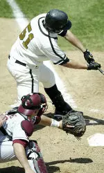 Jacob Priday hit his third homer of the Regional on Sunday.