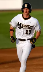 Aaron Senne hit his second homer in as many games Monday; he was one of three Tigers named to the All-Tournament Team.