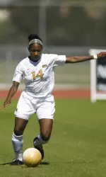 MU sophomore Michelle Collins scored her third goal of the season in the Tigers' 5-2 win against Western Michigan Sunday