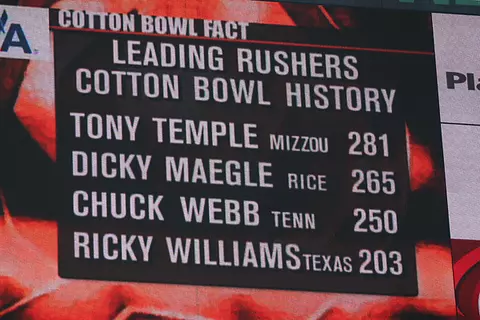 Cotton Bowl
Missouri vs. Arkansas
January 01, 2008
Dallas, TX
Photo by Charles Ludeke