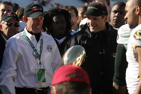 Gary Pinkel
Cotton Bowl
Missouri vs. Arkansas
January 01, 2008
Dallas, TX
Photo by Charles Ludeke