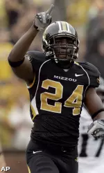 Derrick Washington ran for 139 yards and scored three times.