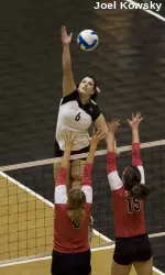 Klein scored 20 kills in the Tigers' win over Texas Tech