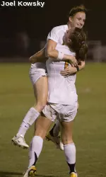 Junior Meghan Pfeiffer scored Mizzou's lone goal in the 71st minute