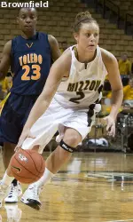 Freshman Bailey Gee had a career high 13 points against UT Martin
