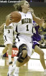 Redshirt freshman Bekah Mills posted career highs with 16 points and six rebounds against Bradley