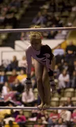 Straatmann was one of five Tigers to set or tie a career high on bars. Straatmann tallied a 9.875